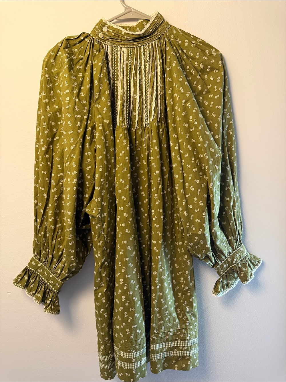 NWT Doen Beatrice Dress in Cypress Calico / Xs - Picture 3 of 9